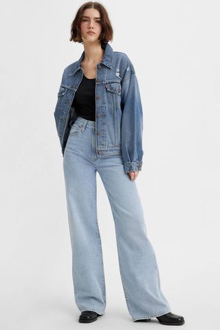 Levi's + Ribcage Wide Leg Jeans