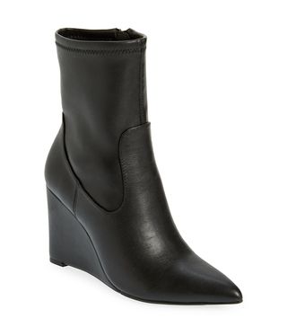 Open Edit + Jimmie Pointed Toe Wedge Bootie