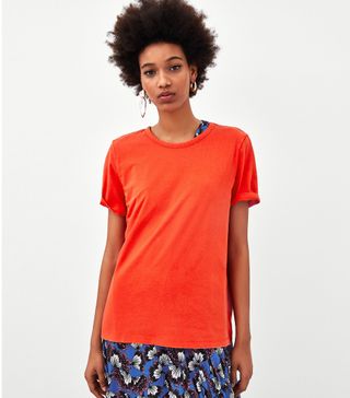 Zara + Faded Colour T-Shirt