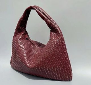 Purple Bee Collective + Woven Leather Bag