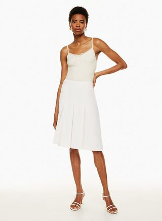 Wilfred + Windmill Pleated Skirt