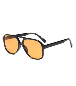Pamix + Retro Trendy Aviator Sunglasses