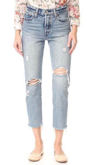 Levi's + Wedgie Selvedge Straight Jeans