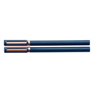 Poppin + Navy & Copper Poppin Tip-Top Rollerball Pens Pkg/2