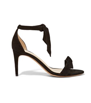 Alexandre Birman + Patty Bow-Embellished Suede Sandals