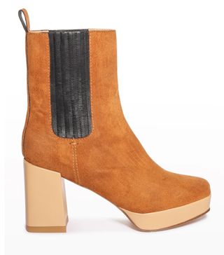 Chelsea Paris + Axel Corduroy 75mm Chelsea Booties