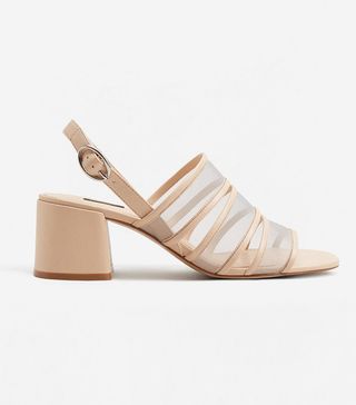 Mango + See-Through Straps Sandals