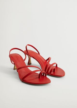 Mango + Leather Straps Sandals - Women | Mango Usa