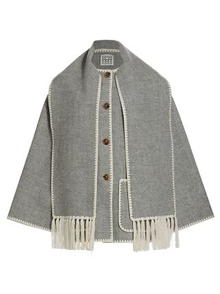 Totême + Embroidered Scarf Jacket