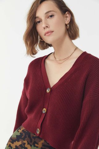 Urban Outfitters + UO Kai Cropped Cardigan