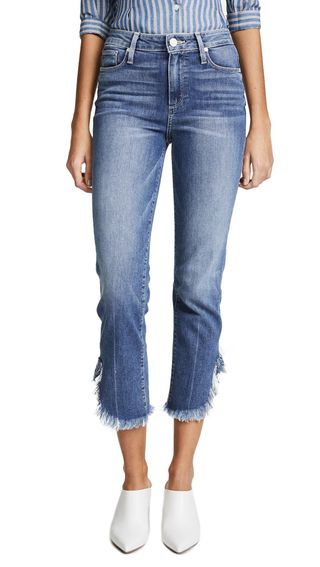 Paige + Hoxton Jeans with Straight Cut