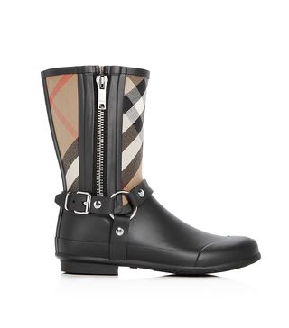 Burberry + Zane Signature Check Rain Boots