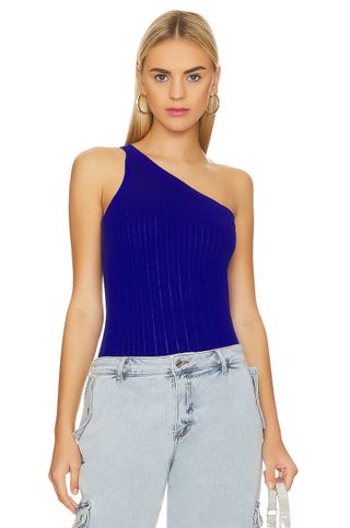 Stitches and Stripes + Ava One Shoulder Tank
