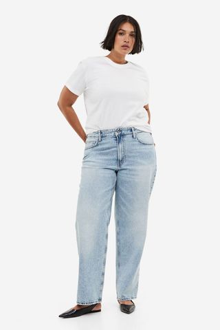 H&M + 90s Baggy Low Jeans