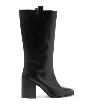 Acne Studios + Bamy Leather Knee Boots