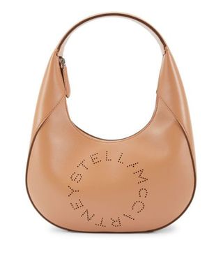 Stella McCartney + Linea Logo Vegan Leather Hobo Bag