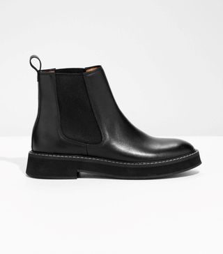 
Other Stories + Leather Chelsea Boots