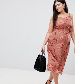 AX Paris + Floral Wrap Cami Dress