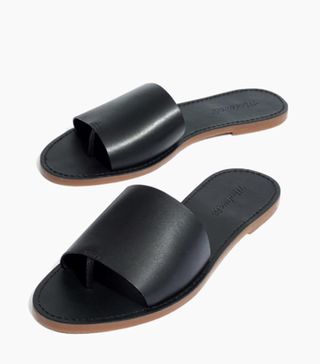 Madewell + The Boardwalk Post Slide Sandal