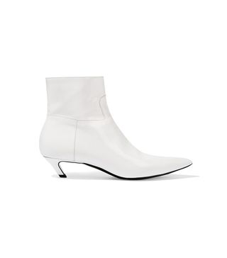 Balenciaga + Patent-Leather Ankle Boots