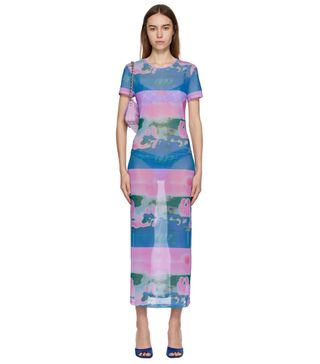 Miaou + Multicolor Billie Midi Dress