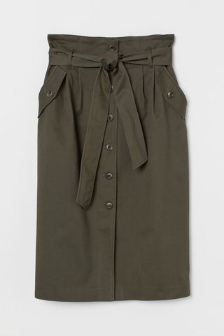 H&M + Knee-length Utility Skirt