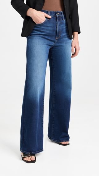 Joe's Jeans + Mia Petite Wide Leg Jeans