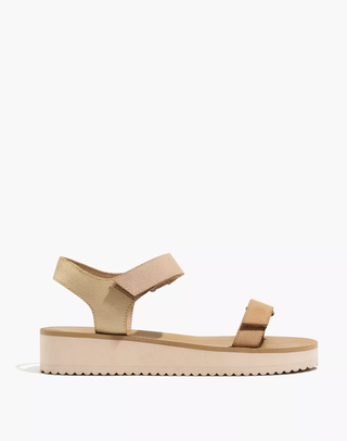 Madewell + The Maggie Sandal in Colorblock