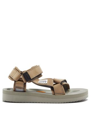 Suicoke + DEPA-V2NU Velcro-Strap Sandals