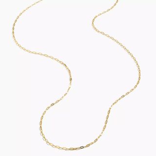 J.Crew + Demi-Fine 14K Gold-Plated Long Chain Necklace