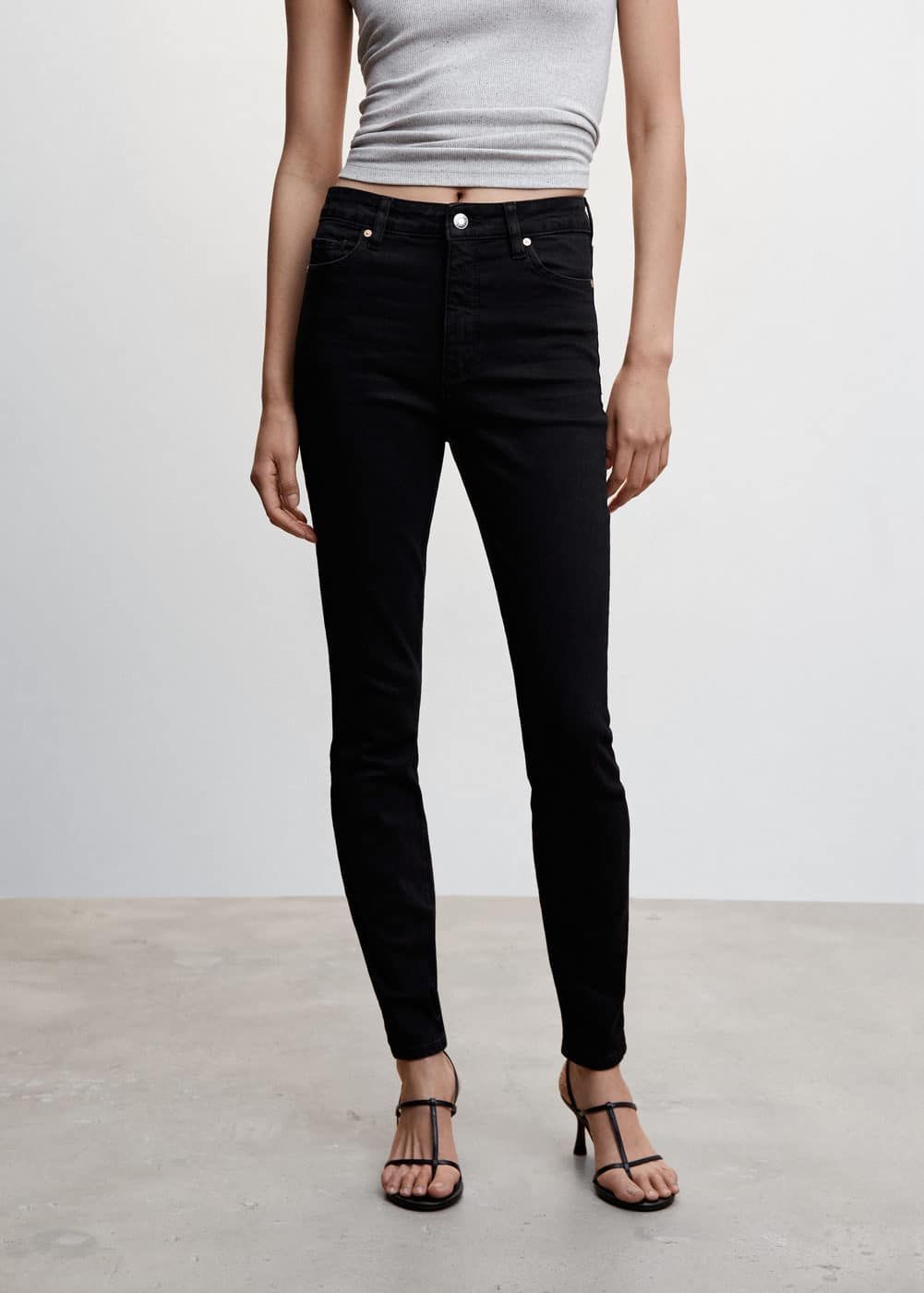 Mango + High-Rise Skinny Jeans