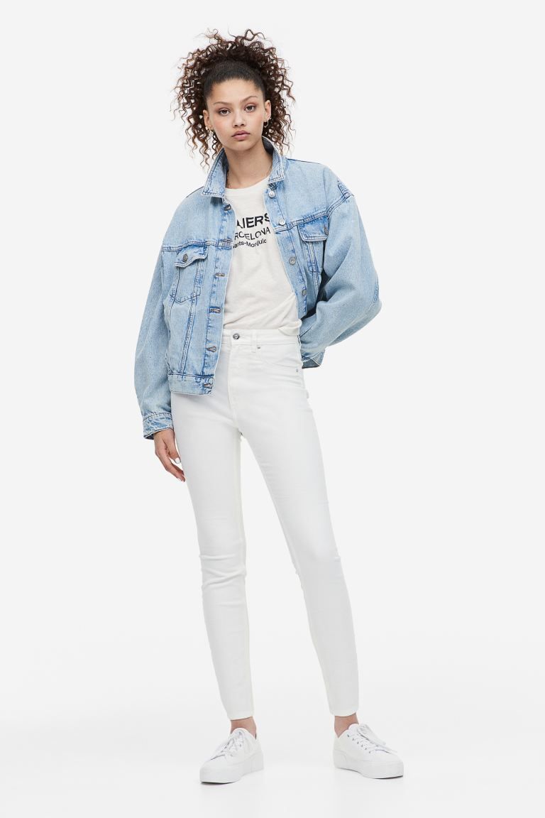 H&M + Skinny High Jeans