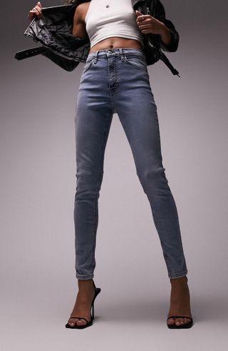 Topshop + Jamie High Waist Skinny Jeans