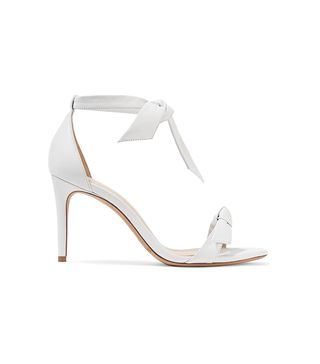 Alexandre Birman + Clarita Bow-Embellished Leather Sandals