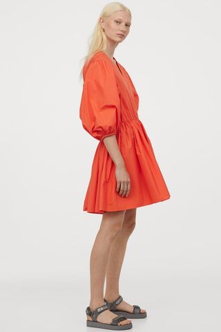 H&M + V-Neck Dress