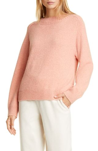 Vince + Raglan Sleeve Cashmere & Silk Sweater