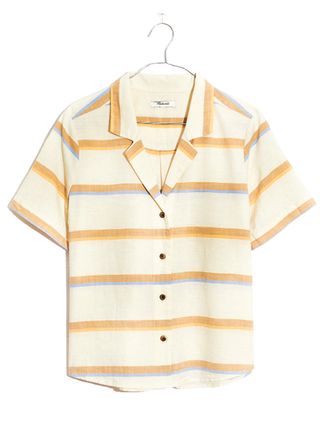 Madewell + Camp Shirt in Stripe