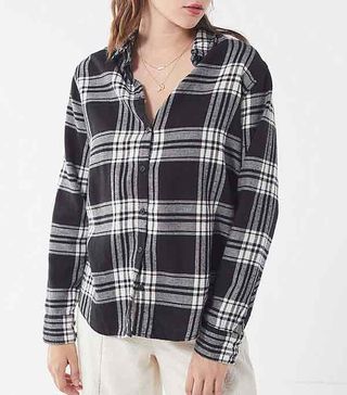 Urban Outfitters + Eli Perfect Button-Down Flannel Shirt