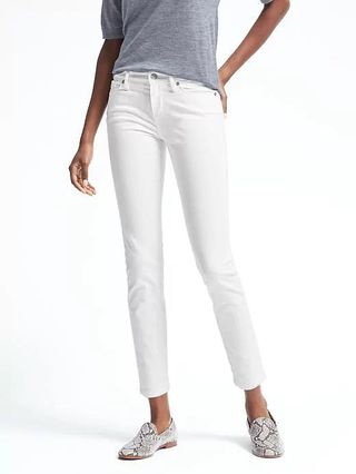 Banana Republic + Petite Skinny Stain-Resistant Ankle Jean Lily Wash