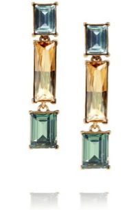 Oscar de la Renta + Accessory Report 24K Swarovski Earrings