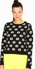 Opening Ceremony + Opening Ceremony Reversible Floral Long-Sleeve Pullover