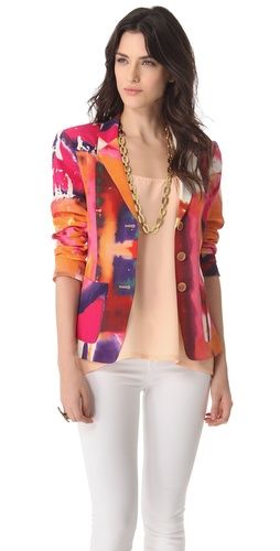 Rachel Roy + Vibrant Orchid Multi Jacket