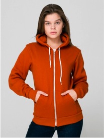 American Apparel + American Apparel Unisex Flex Fleece Zip Hoodie