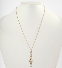 Bare Collection + Bare Collection 11 Leaves Flutter Drop Necklace