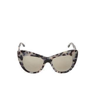 Stella McCartney + Tortoise Cat-Eye Sunglasses