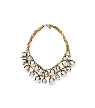 Lulu Frost + Decade Simulated Pearl Statement Necklace