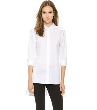 DKNY + Long Sleeve Button Thru Shirt
