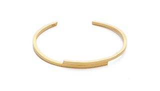 Kristen Elspeth + Lightning Cuff Bracelet in Gold