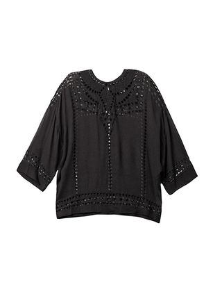 Isabel Marant + Ethan Embroidered Blouse