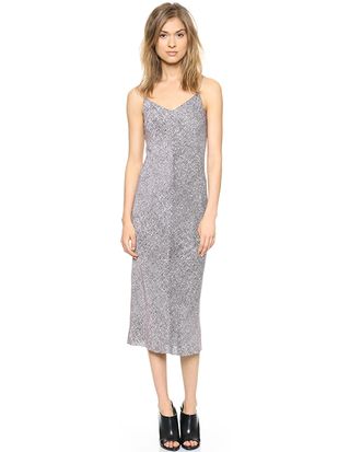 T by Alexander Wang + Stretch Silk Georgette Slip Dress